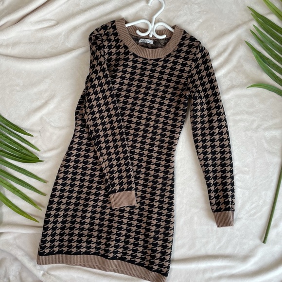 Hollister houndstooth pencil dress - Picture 1 of 3